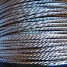 316 stainless steel wire rope 1x19 3.18mm